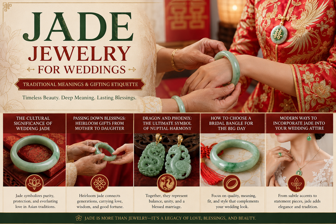 Jade Jewelry for Weddings: Traditional Meanings & Gifting Etiquette