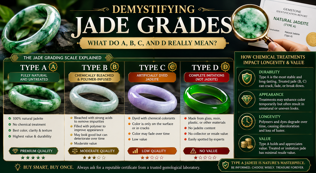 Demystifying Jade Grades: What Do A, B, C, and D Really Mean?