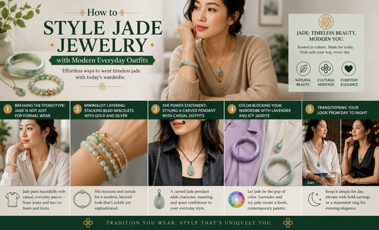 How to Style Jade Jewelry with Modern Everyday Outfits