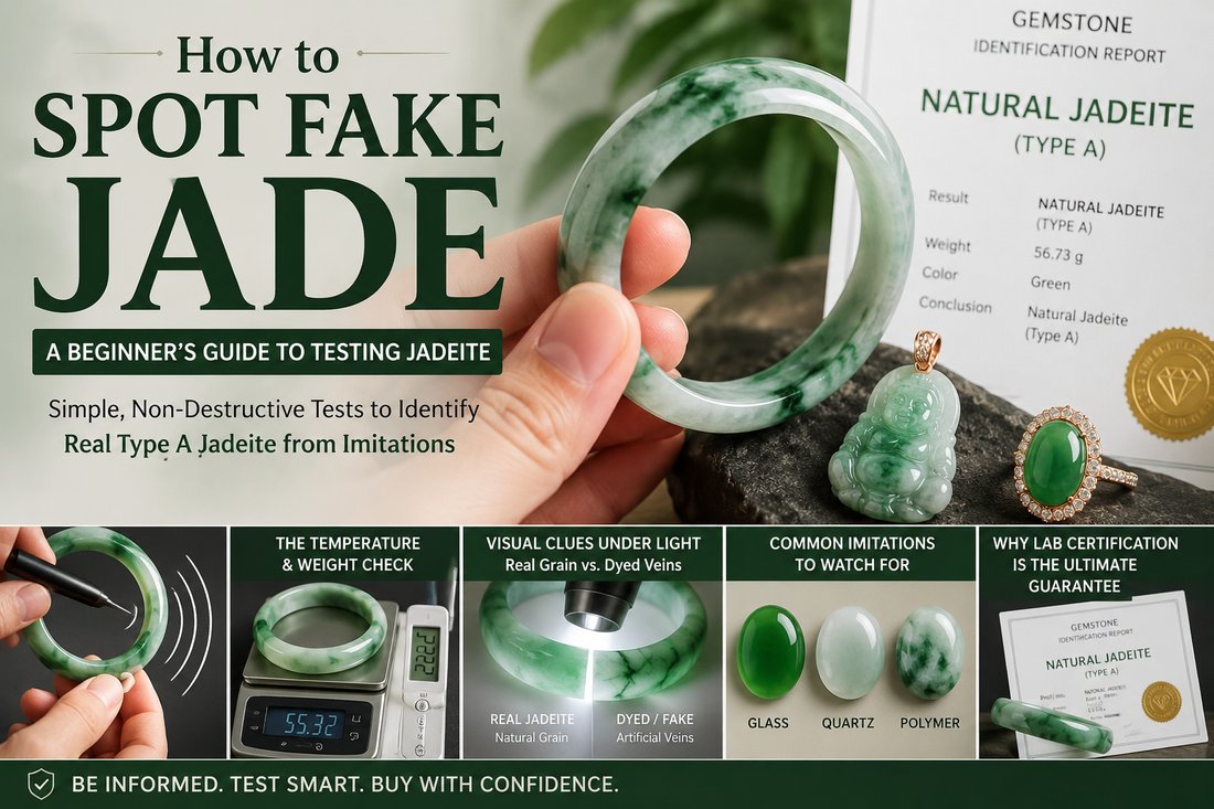 How to Spot Fake Jade: A Beginner’s Guide to Testing Jadeite