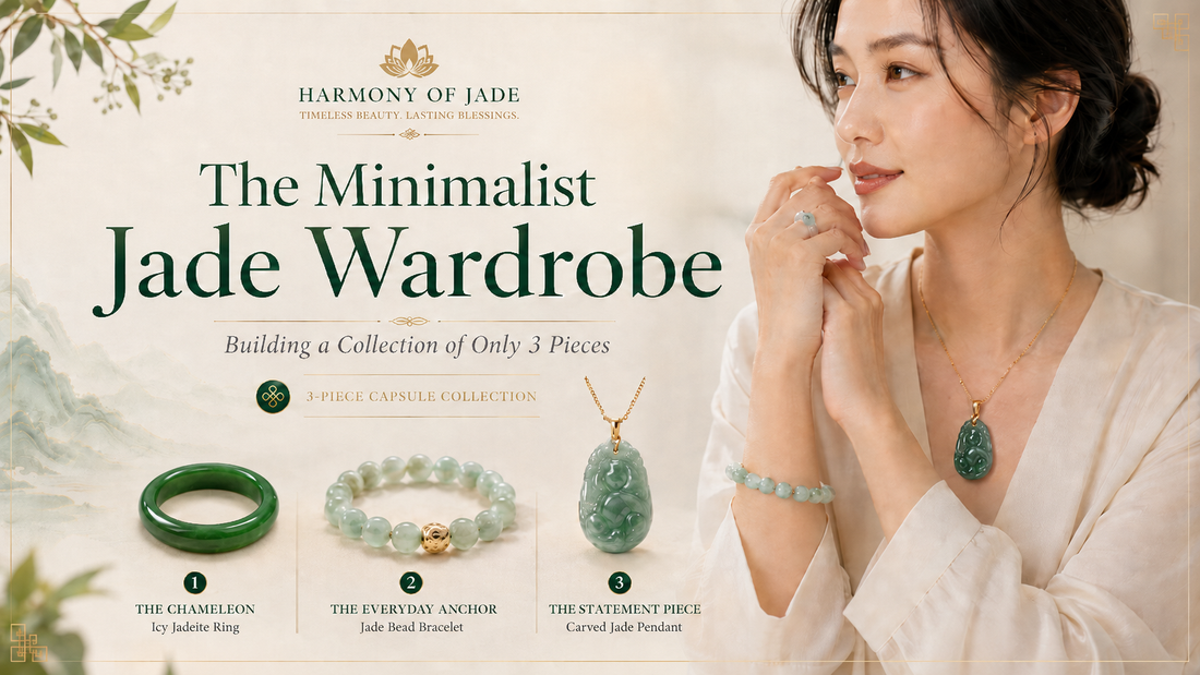 The Minimalist Jade Wardrobe: Building a Collection of Only 3 Pieces