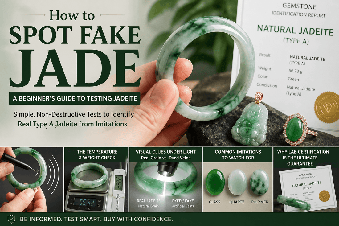 Infographic: How to spot fake jade and test for Type A jadeite