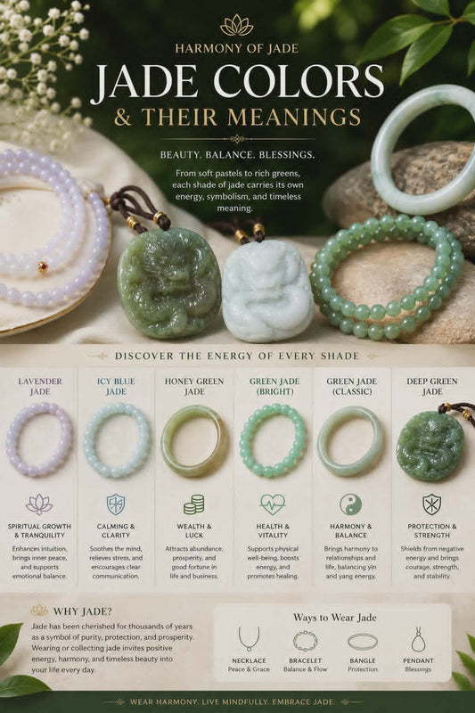 Jade Colors and Their Meanings: A Complete Guide to Natural Burmese Jadeite