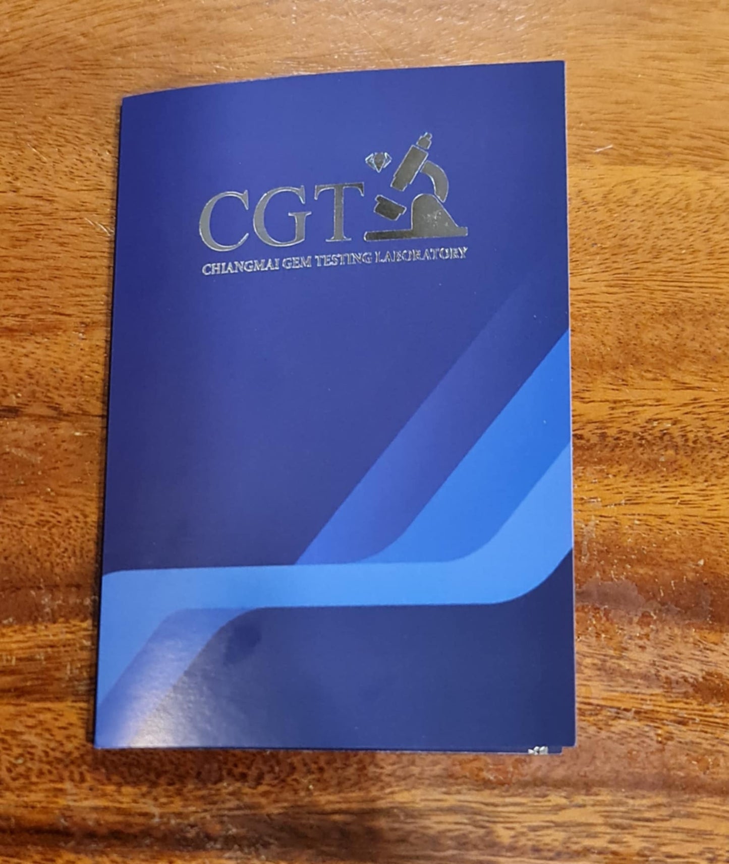 Official Jadeite Jade Certification – Chiang Mai Gem Testing Laboratory (CGT) Report