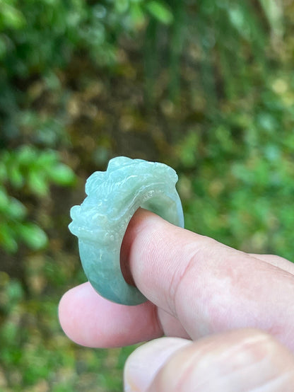 Vitreous luster and cool luminous glow of hand-sculpted certified Grade A Myanmar jadeite jewelry