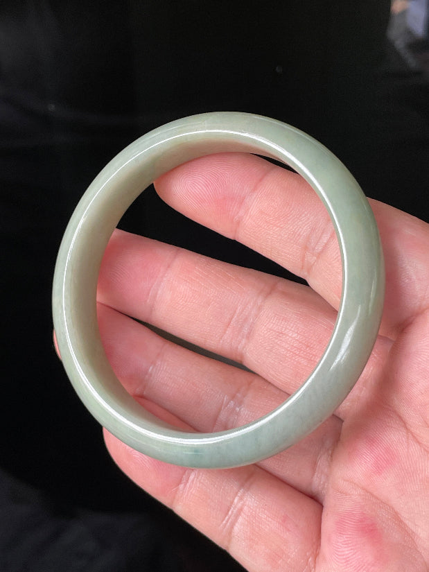 Translucent glassy luster of certified Grade A Myanmar jadeite jewelry