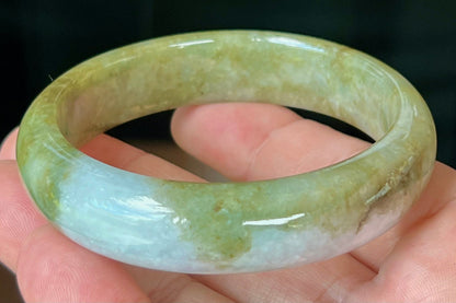 Semi-translucent glassy luster of certified Grade A Myanmar jadeite