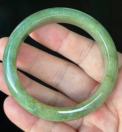 Slightly translucent bright glassy luster of certified Grade A Myanmar jadeite jewelry