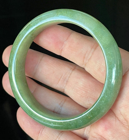 Slightly translucent bright glassy luster of certified Grade A Myanmar jadeite jewelry