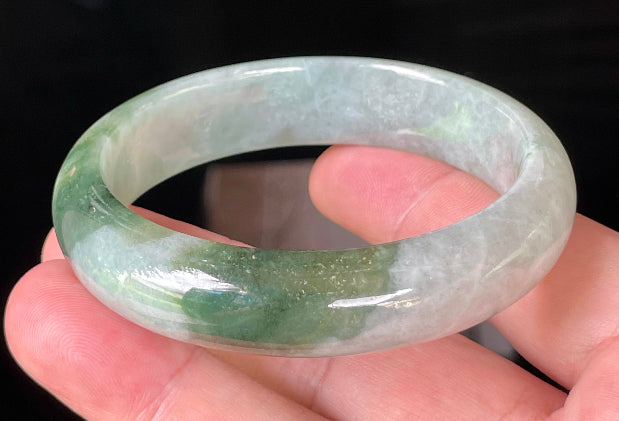 Slightly translucent bright glassy luster of certified Grade A Myanmar jadeite jewelry