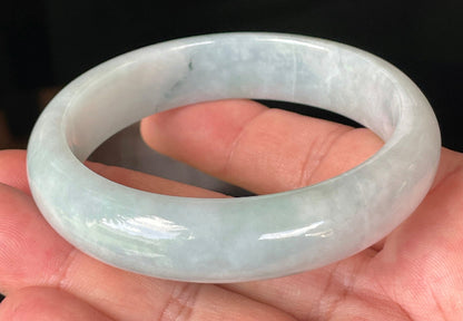 Semi-translucent bright glassy luster of certified Grade A Myanmar jadeite