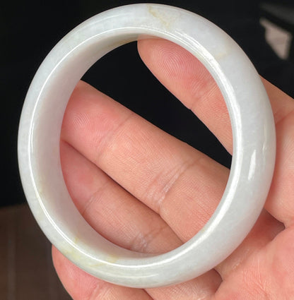 Semi-translucent glassy luster of certified Grade A Myanmar jadeite