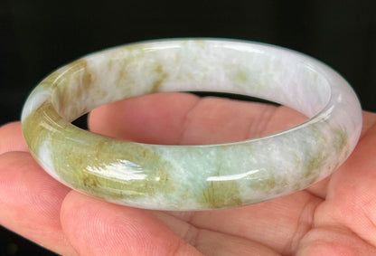 Semi-translucent glassy luster of certified Grade A Myanmar jadeite