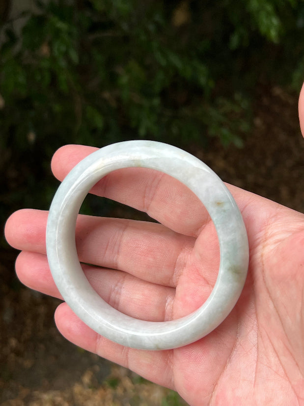 Translucent fine crystalline texture of Grade A natural Myanmar jadeite