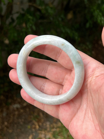 Translucent fine crystalline texture of Grade A natural Myanmar jadeite