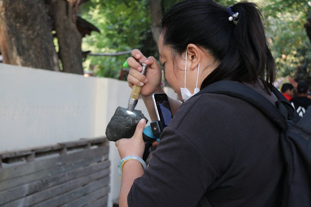 Sourcing natural rough jadeite stones directly from markets in Burma Myanmar